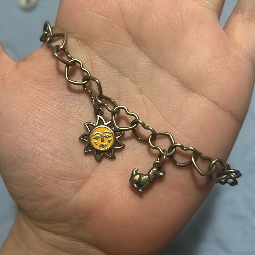 Heart link James Avery bracelet